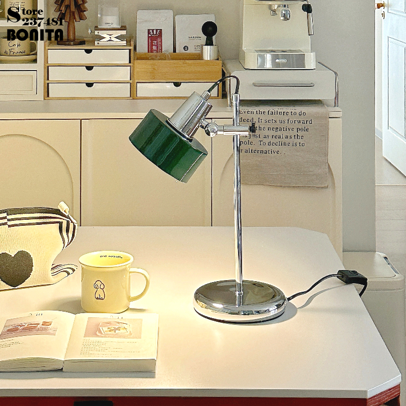 Desk Setup Vintage - Italian Designer Desk Lamp, 350° Swivel
