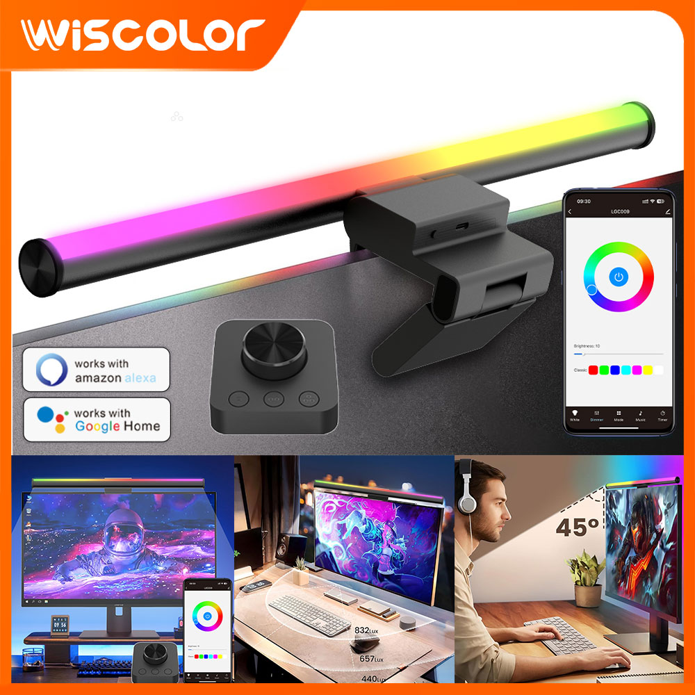 Desk Setup Tech - Screen Hanging Lamp Monitor Light Bar