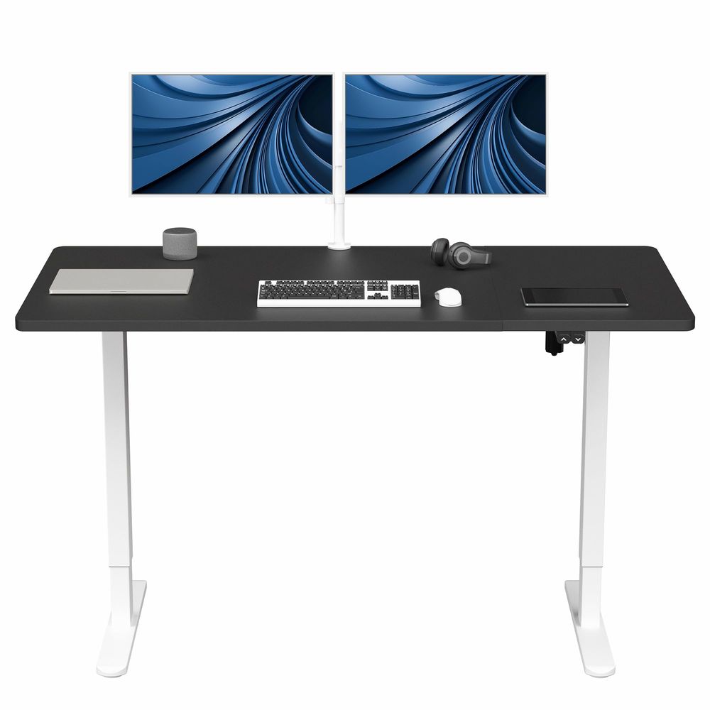 Desk Setup Height - Electric 60 x 30 inch Stand