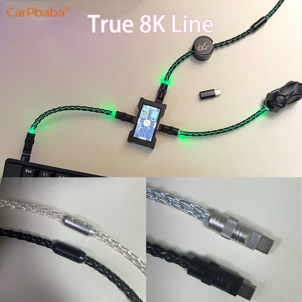 Desk Setup Tech - K3HM6 Gaming TypeC-TypeC Data Line USB