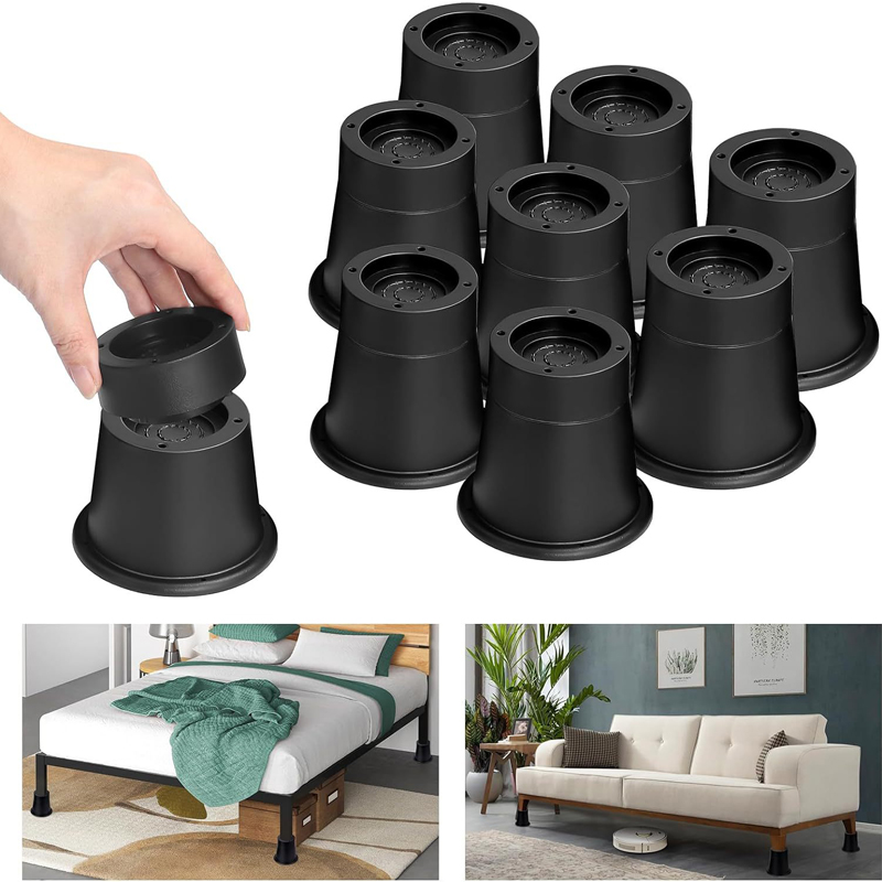 4Pcs Heavy Duty Furniture Rise - Desk Setup Riser 리뷰 및 가격