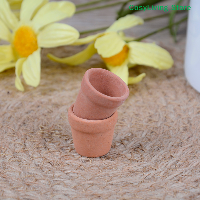 12Pcs/Set 1:12 Miniature Handm - Desk Setup Plant 리뷰 및 가격