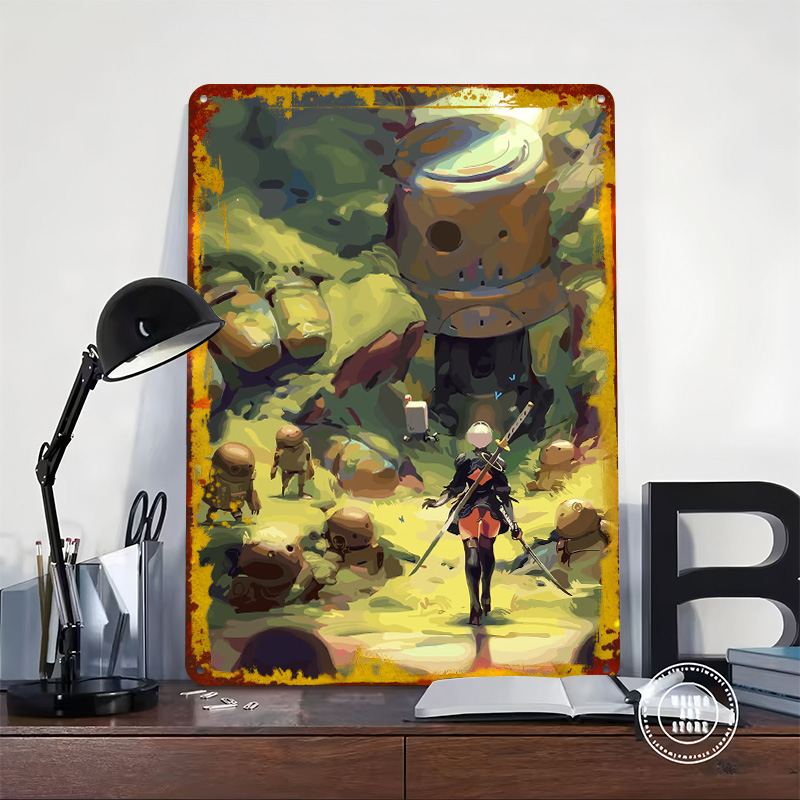 Nier Automata: 2B in Forest Me - Desk Setup Vintage 리뷰 및 가격