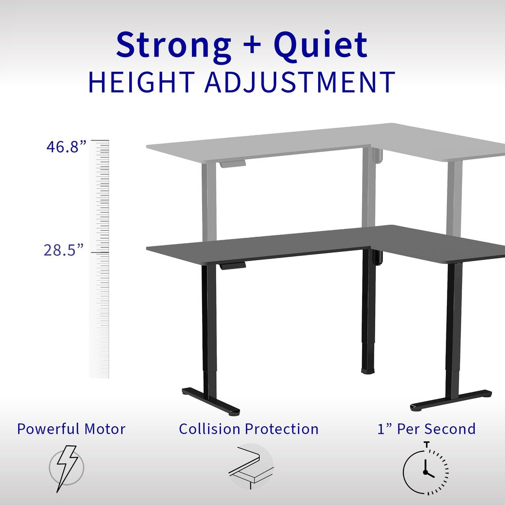Electric Standing Desk, Whole  - L Shaped Desk Setup 리뷰 및 가격