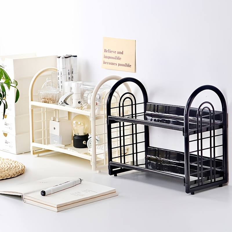 1pc Double Layer Multi-Functio - Desk Setup Shelves 리뷰 및 가격