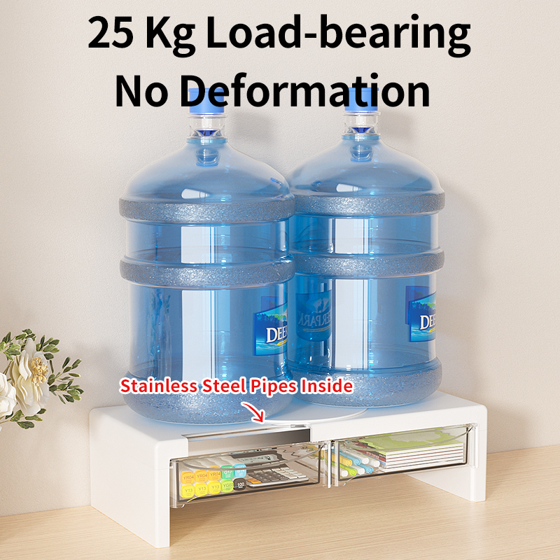 2-Tier Monitor Stand, Plastic  - Desk Setup Riser 리뷰 및 가격