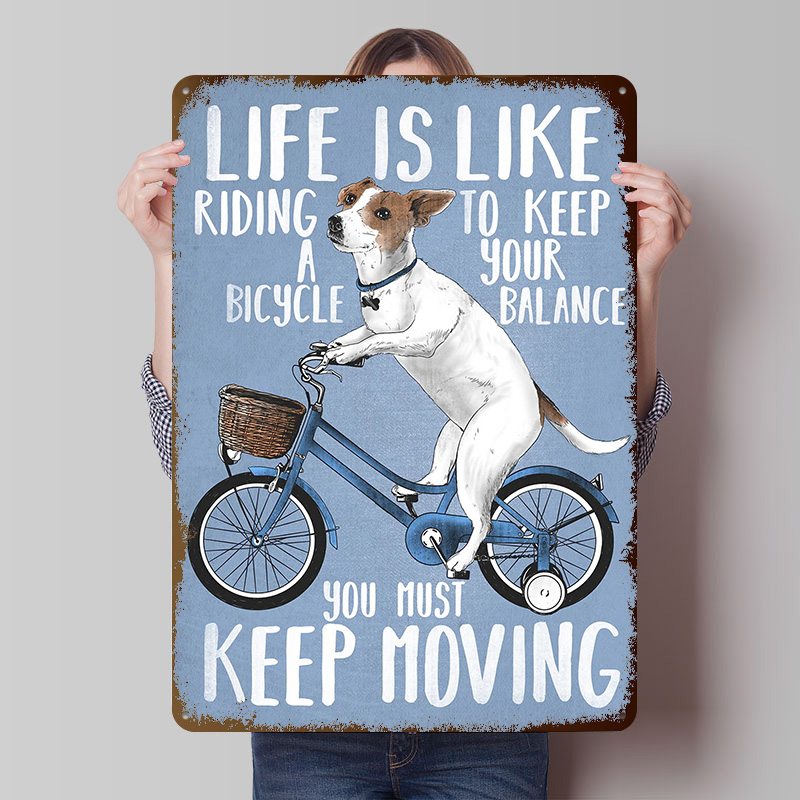 Life Is Like Riding a Bicy Met - Desk Setup Vintage 리뷰 및 가격