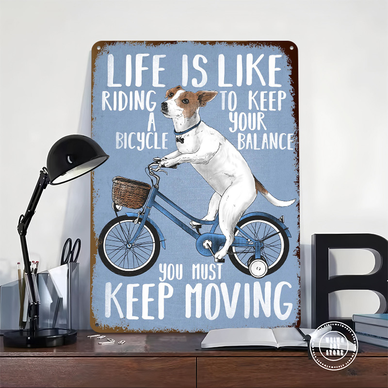 Life Is Like Riding a Bicy Met - Desk Setup Vintage 리뷰 및 가격