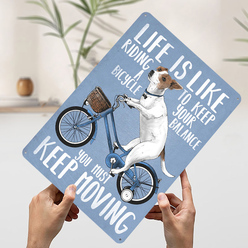 Life Is Like Riding a Bicy Met - Desk Setup Vintage 리뷰 및 가격