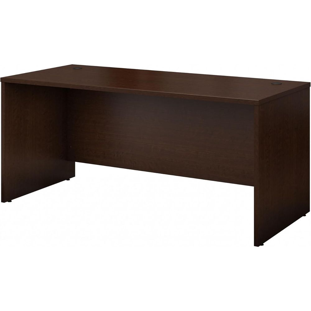 66W Office Desk in Mocha Cherr - L Shaped Desk Setup 리뷰 및 가격