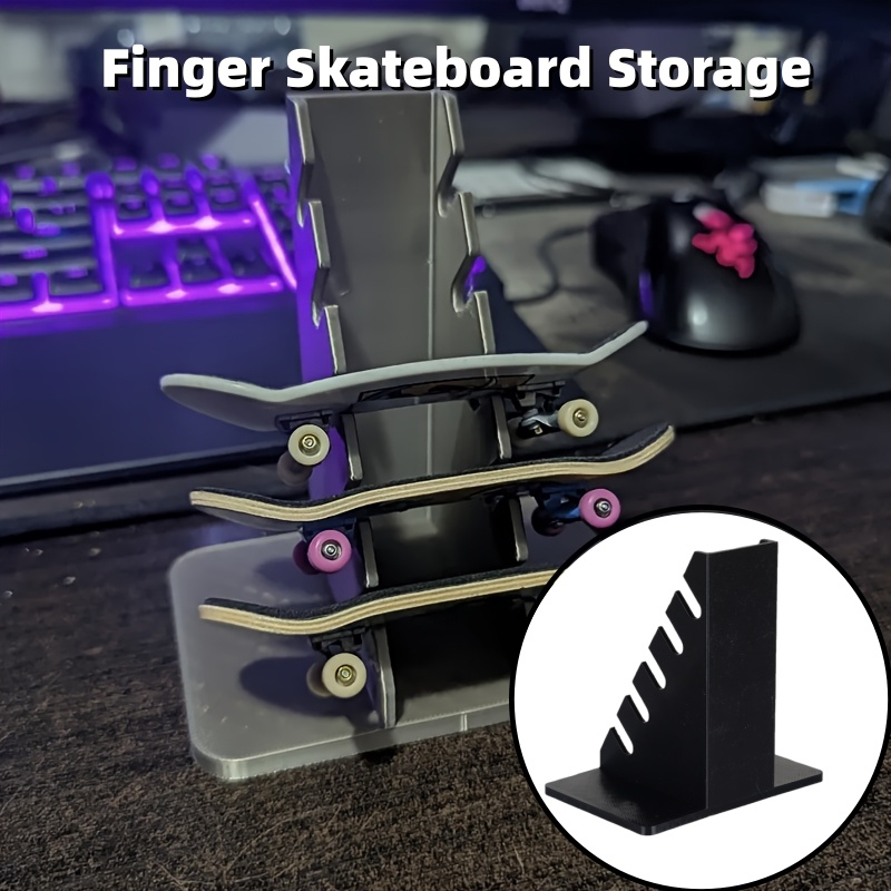 1PCS Finger Skateboard Display - Desk Setup Shelves 리뷰 및 가격