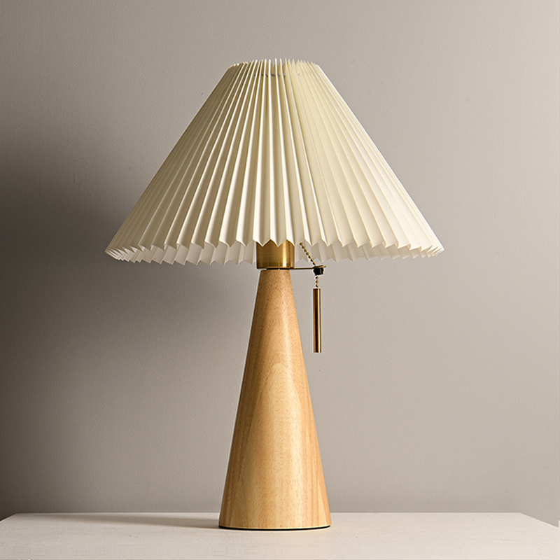 Retro Solid Wood Table Lamp No - Desk Setup Vintage 리뷰 및 가격