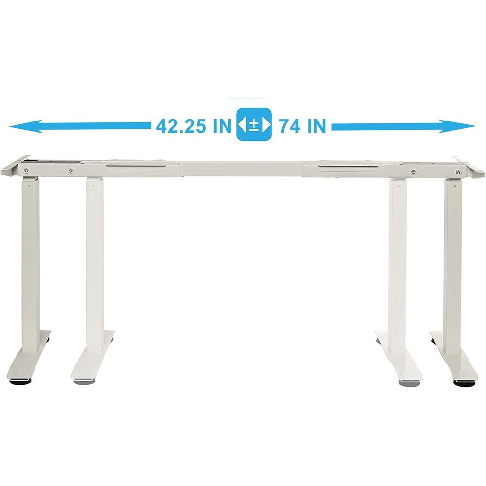Electric Dual Motor Stand Up D - L Shaped Desk Setup 리뷰 및 가격