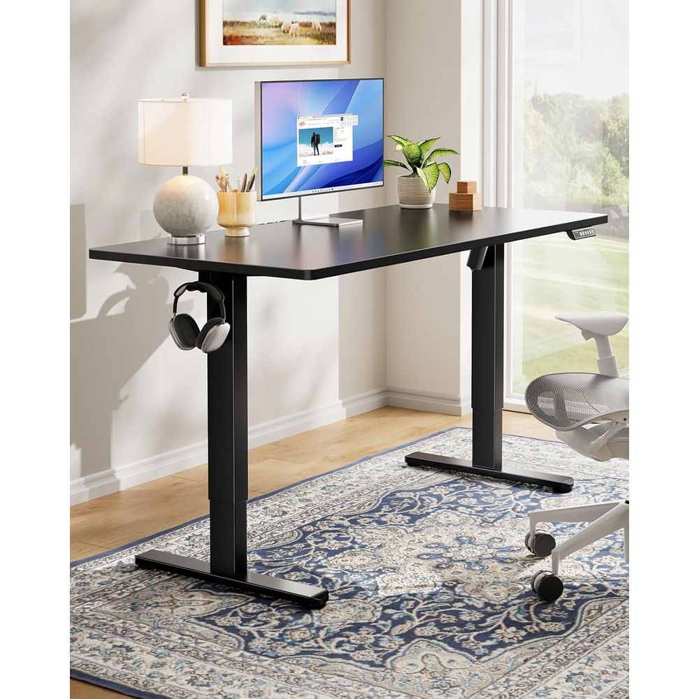 Electric Standing Desk, Whole  - L Shaped Desk Setup 리뷰 및 가격