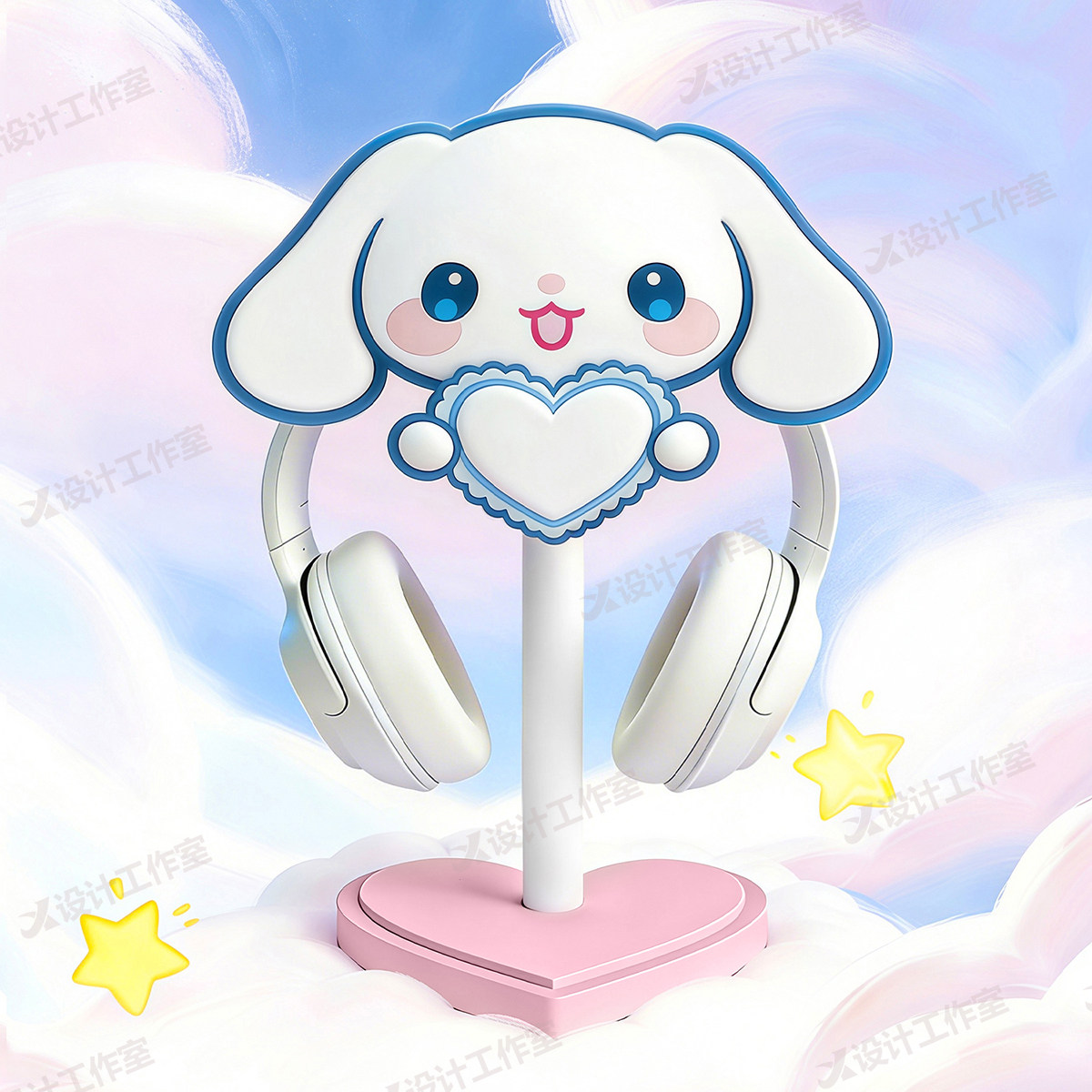 New Cinnamoroll Over Ear Headp - Desk Setup Editing 리뷰 및 가격