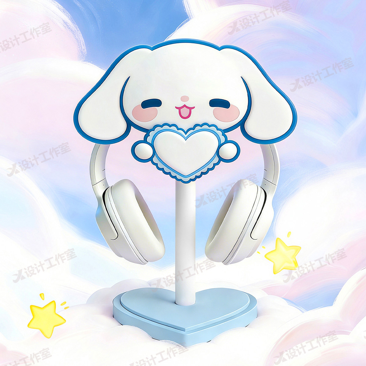 New Cinnamoroll Over Ear Headp - Desk Setup Editing 리뷰 및 가격