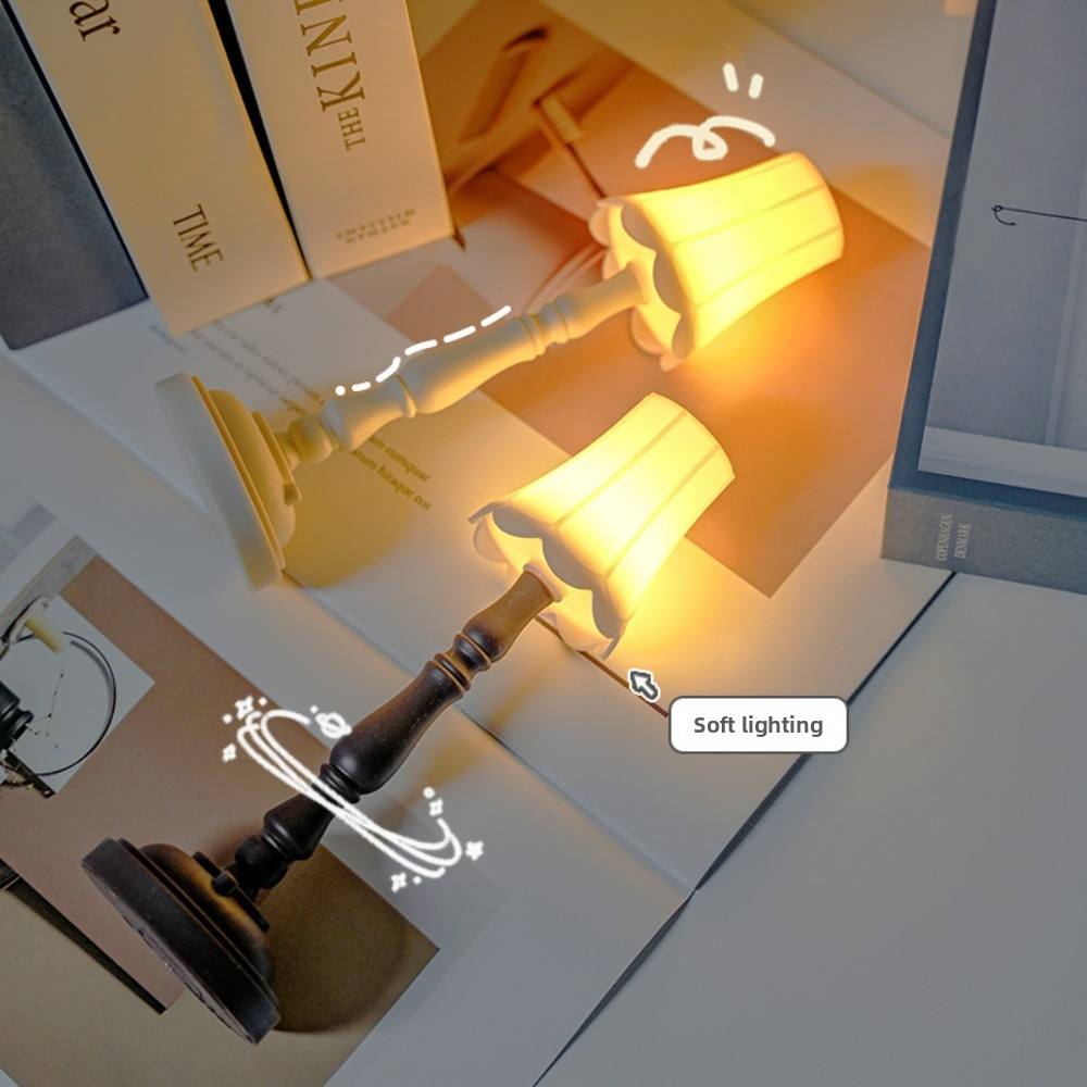 Vintage LED Night Light - Euro - Desk Setup Vintage 리뷰 및 가격