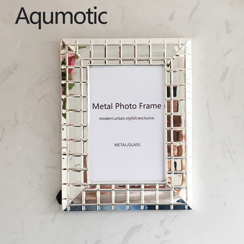 Aqumotic Nordic Iron Photo Fra - Desk Setup Simple 리뷰 및 가격