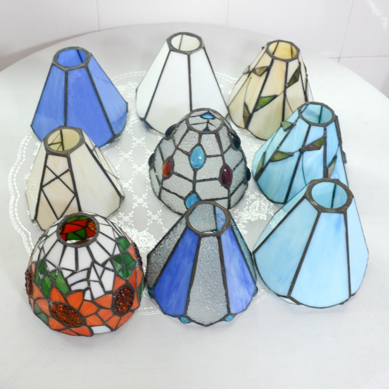 E27 Stained Glass Lampshade fo - Desk Setup Vintage 리뷰 및 가격