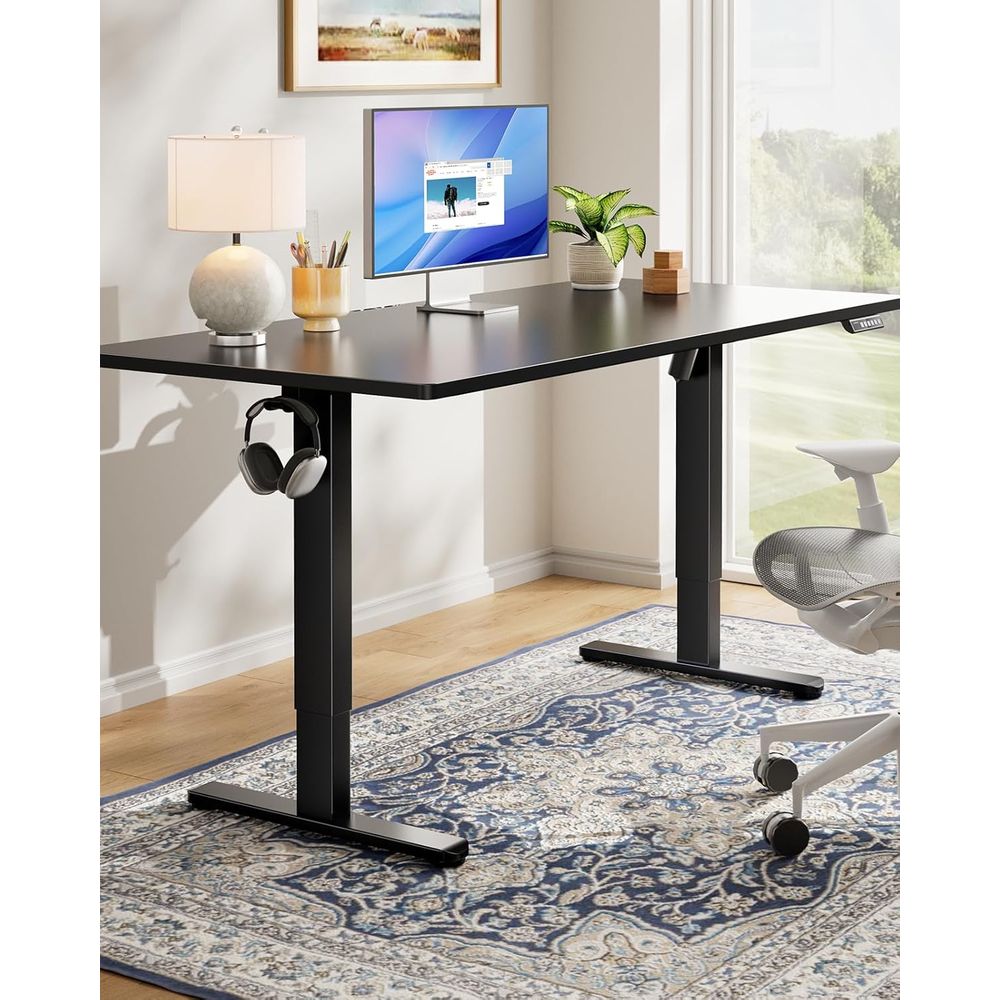 Electric Standing Desk, Whole  - L Shaped Desk Setup 리뷰 및 가격