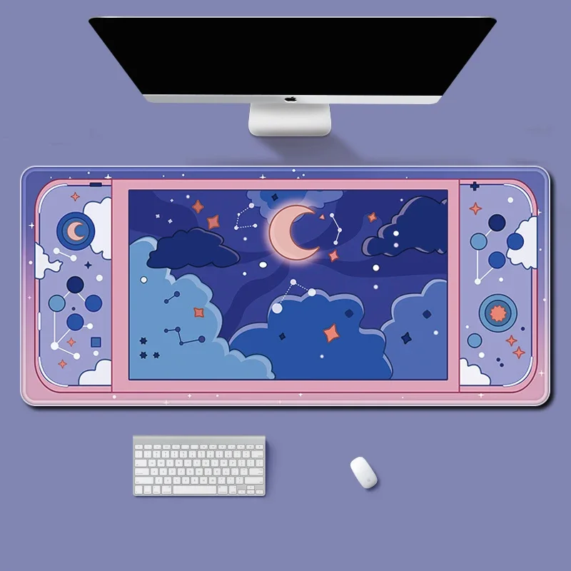 Moon and Stars Large Desk Mat  - Desk Setup Tech 리뷰 및 가격