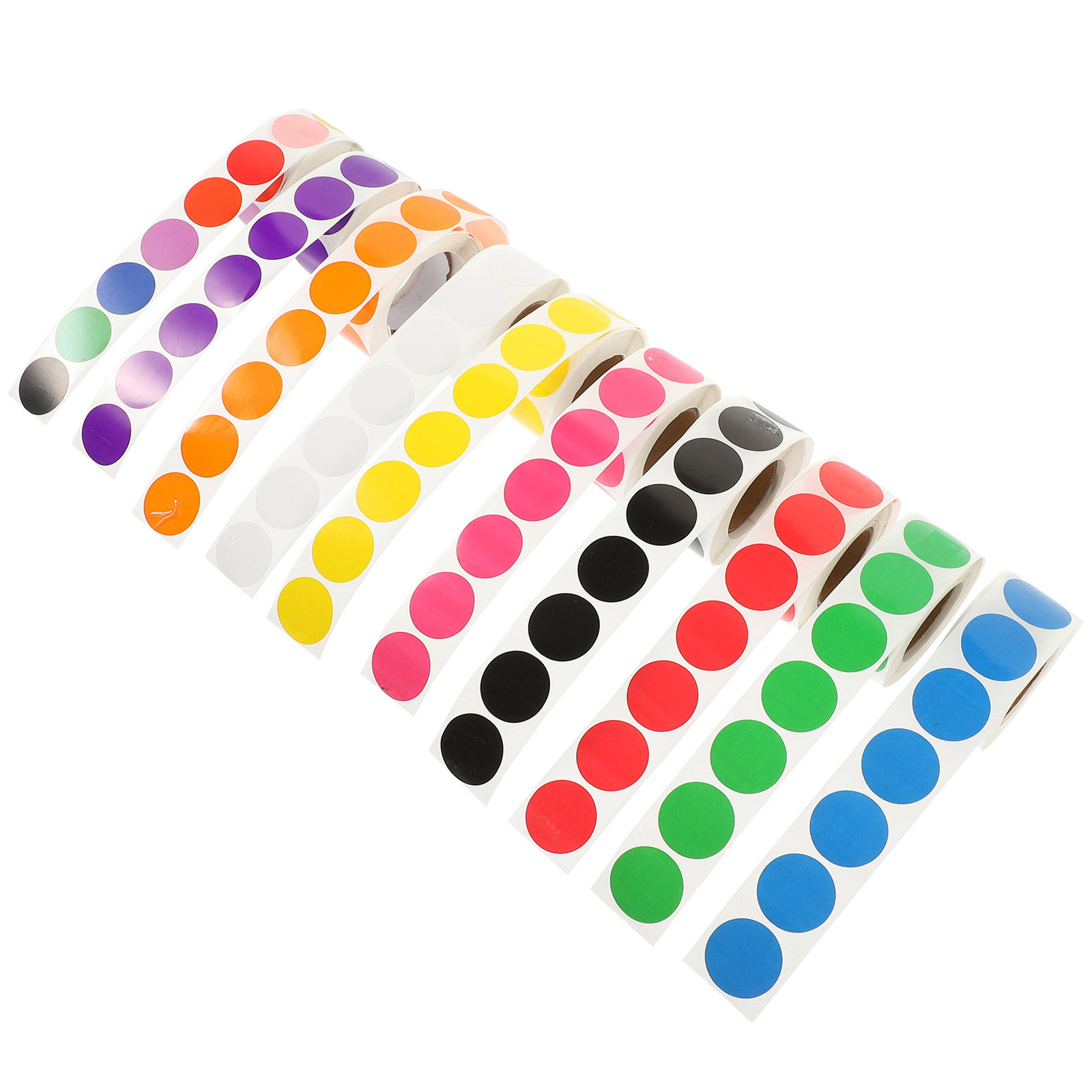 10 Rolls Color Coded Dot Stick - Desk Setup Bedroom 리뷰 및 가격