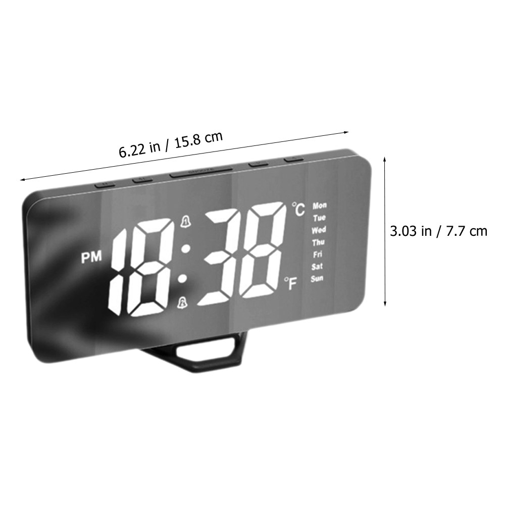 Digital Alarm Clock Large Disp - Desk Setup Bedroom 리뷰 및 가격