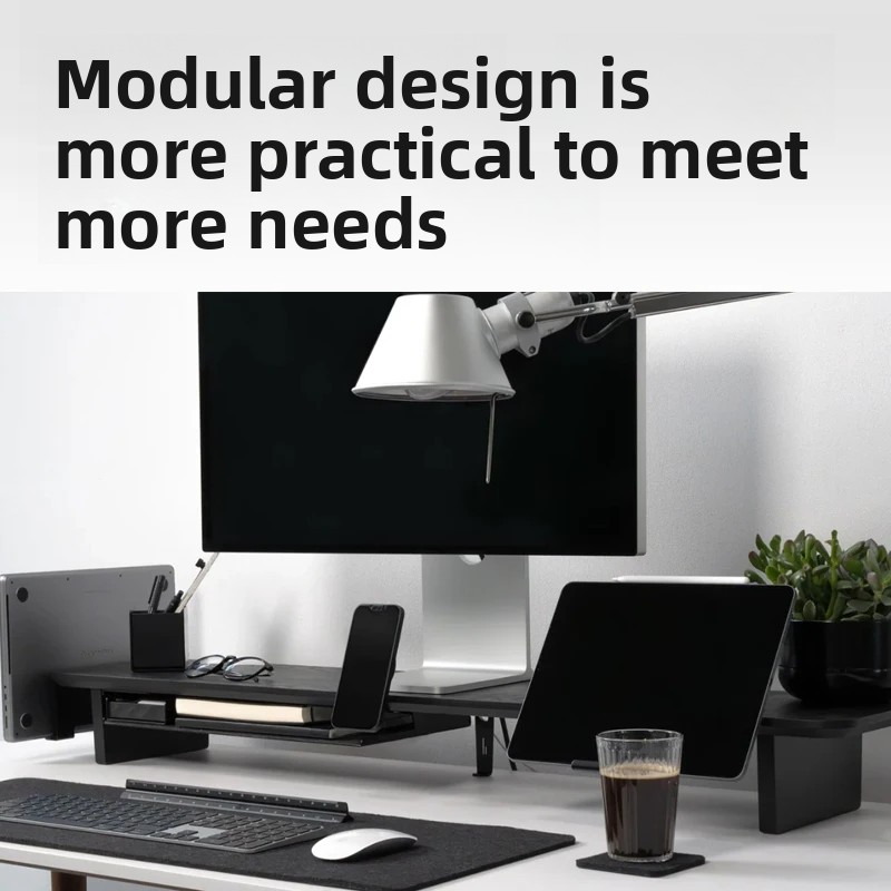 Solid Wood Monitor Riser Stand - Desk Setup Riser 리뷰 및 가격
