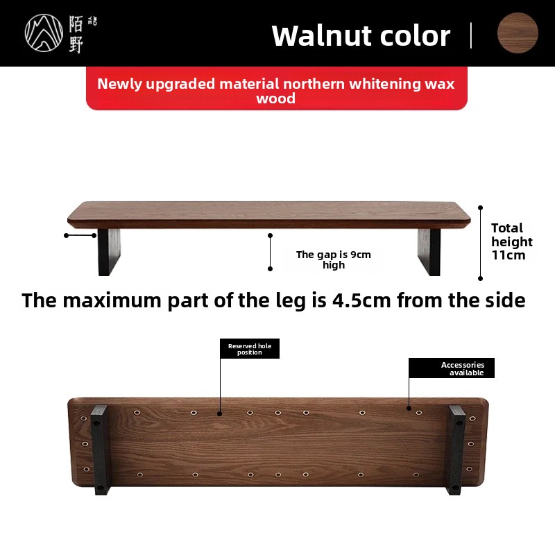 Solid Wood Monitor Riser Stand - Desk Setup Riser 리뷰 및 가격