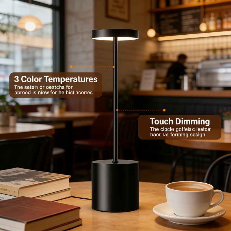 LED rechargeable wrought iron  - Desk Setup Vintage 리뷰 및 가격