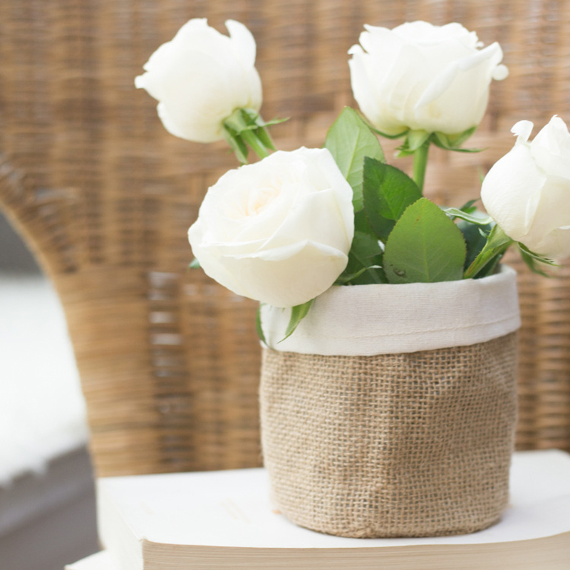 Retro Kraft Paper  Flower Bask - Desk Setup Plant 리뷰 및 가격