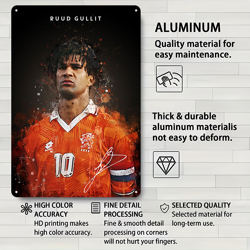 Ruud Gullit Football Player Wa - Desk Setup Vintage 리뷰 및 가격
