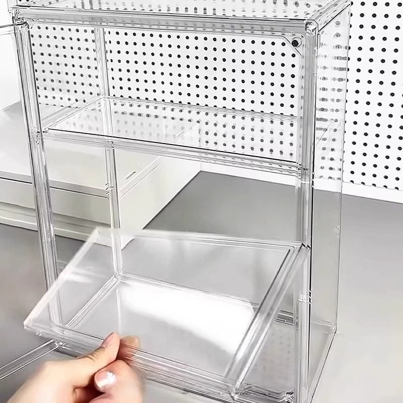 Transparent Acrylic Figurine D - Desk Setup Shelves 리뷰 및 가격