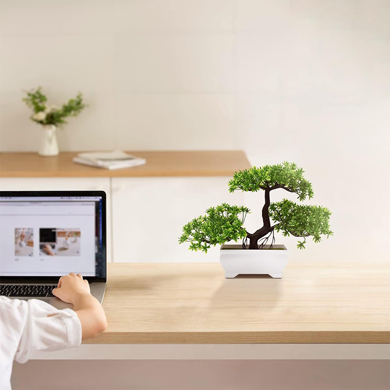 Artificial Bonsai Plastic Bion - Desk Setup Plant 리뷰 및 가격