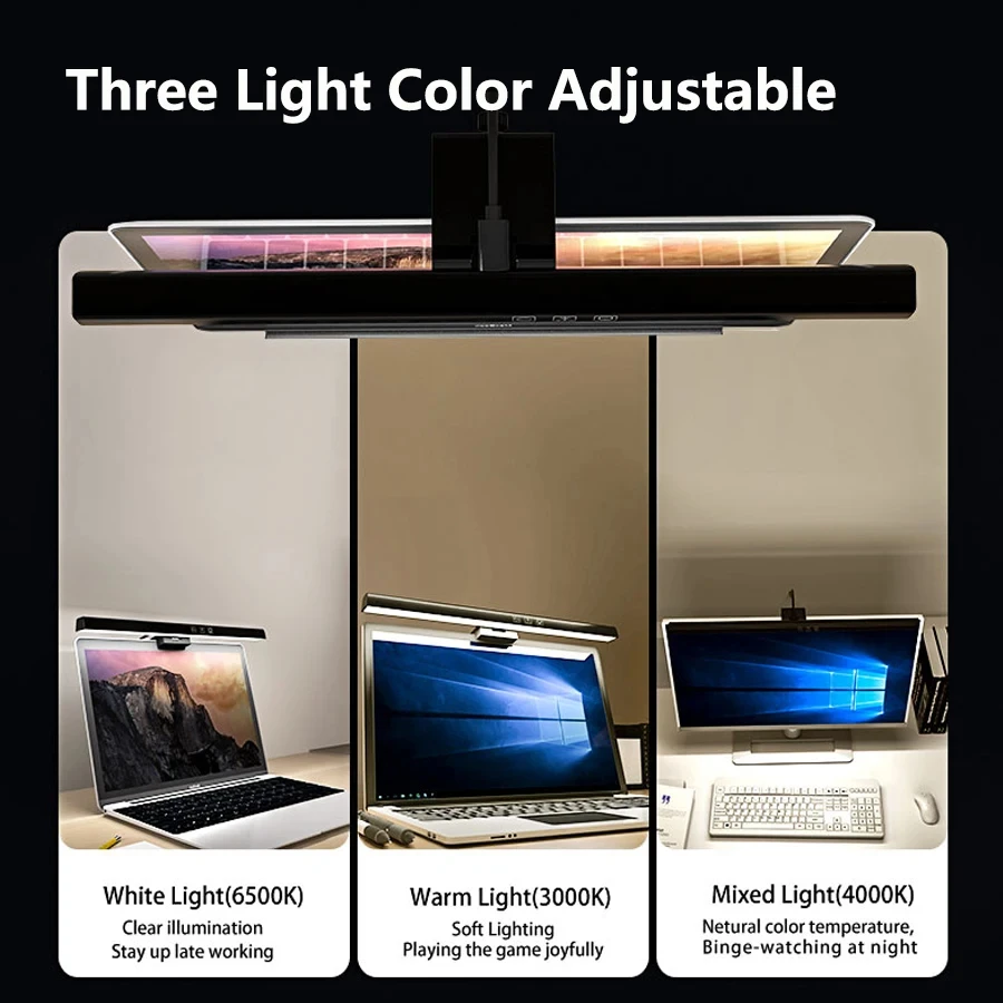 33cm 50cm LED Monitor Light Re - Desk Setup Tech 리뷰 및 가격