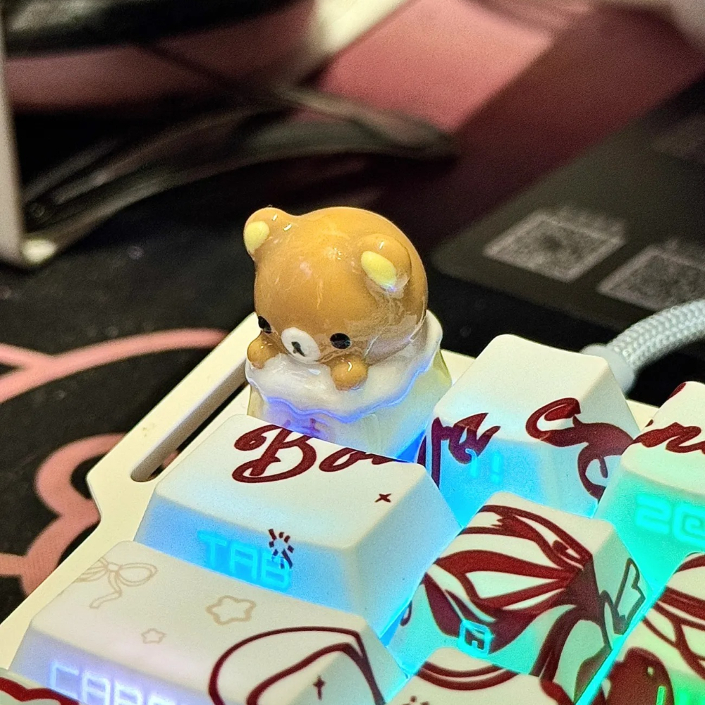 Rilakkuma Keycaps Adorable Rel - Desk Setup Editing 리뷰 및 가격
