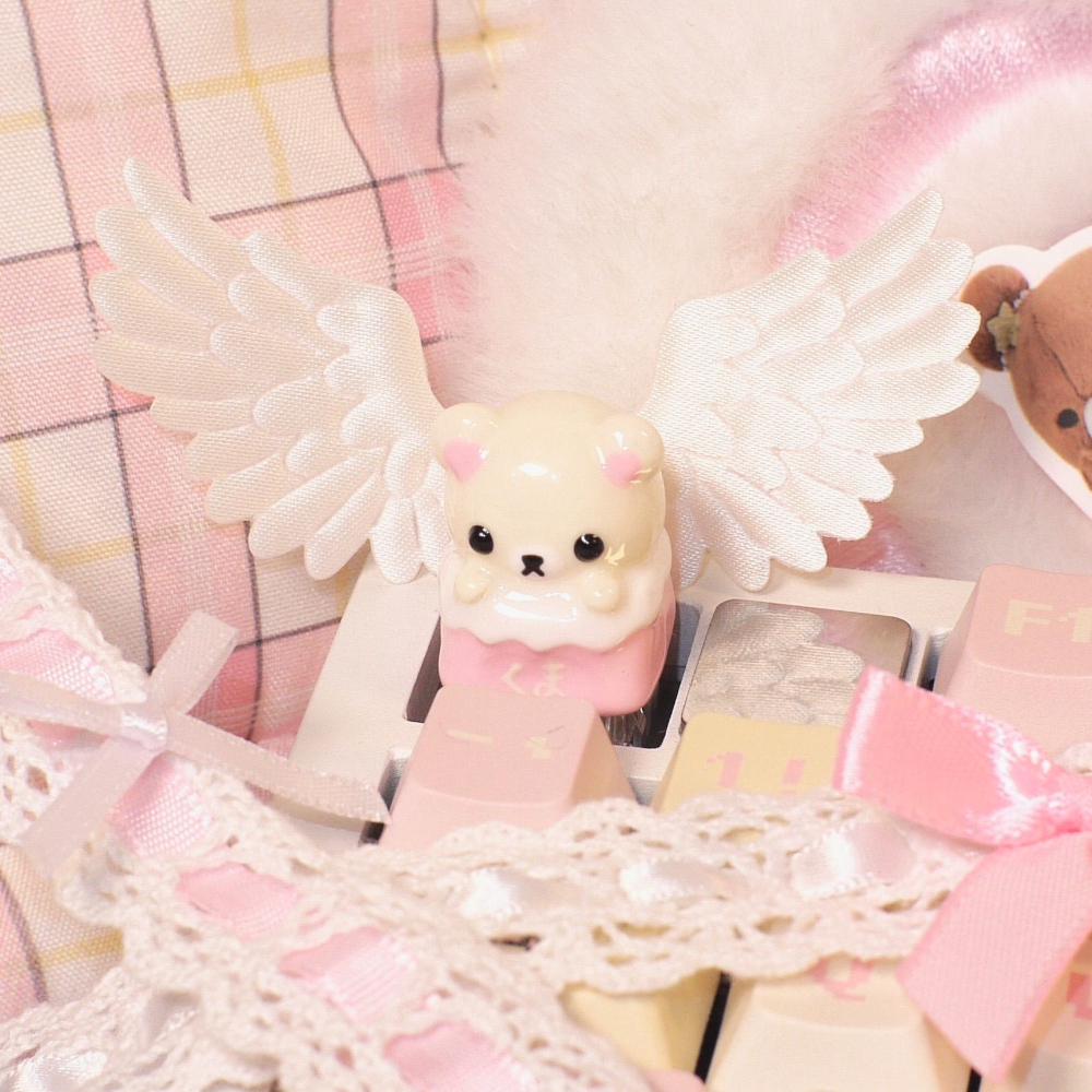 Rilakkuma Keycaps Adorable Rel - Desk Setup Editing 리뷰 및 가격