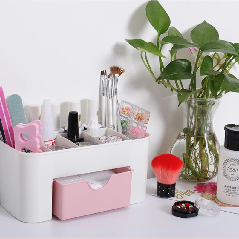 Nail Art Organizer Desktop Dra - Desk Setup Shelves 리뷰 및 가격