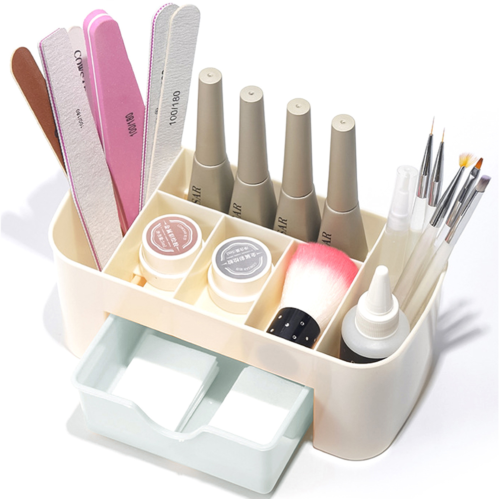 Nail Art Organizer Desktop Dra - Desk Setup Shelves 리뷰 및 가격