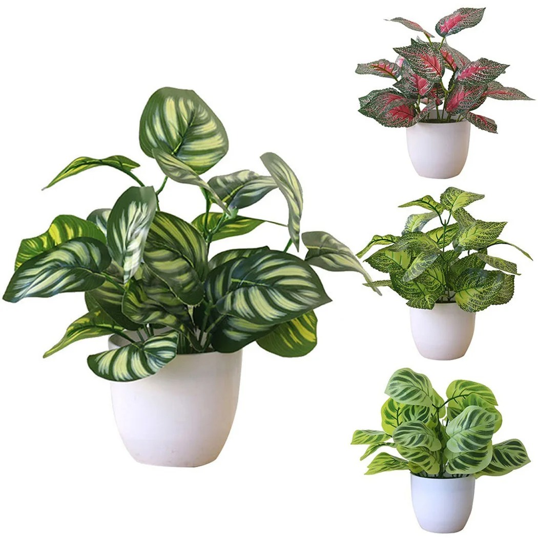 1PC Artificial Foliage Plant P - Desk Setup Plant 리뷰 및 가격