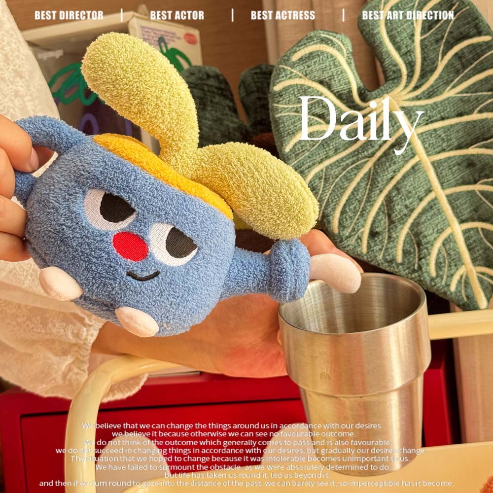 Cute Smiley Planter Plush Toy  - Desk Setup Plant 리뷰 및 가격