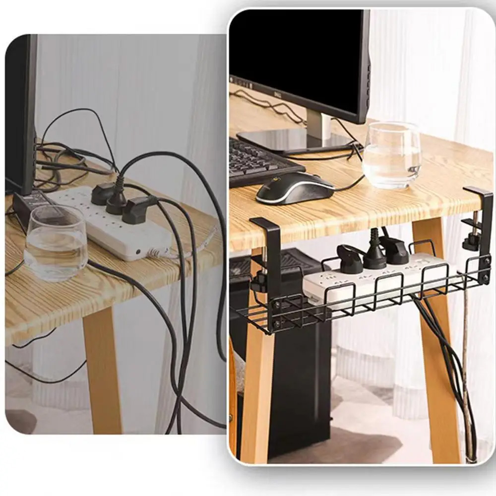 Cable Management Box Under Des - Desk Setup Shelves 리뷰 및 가격
