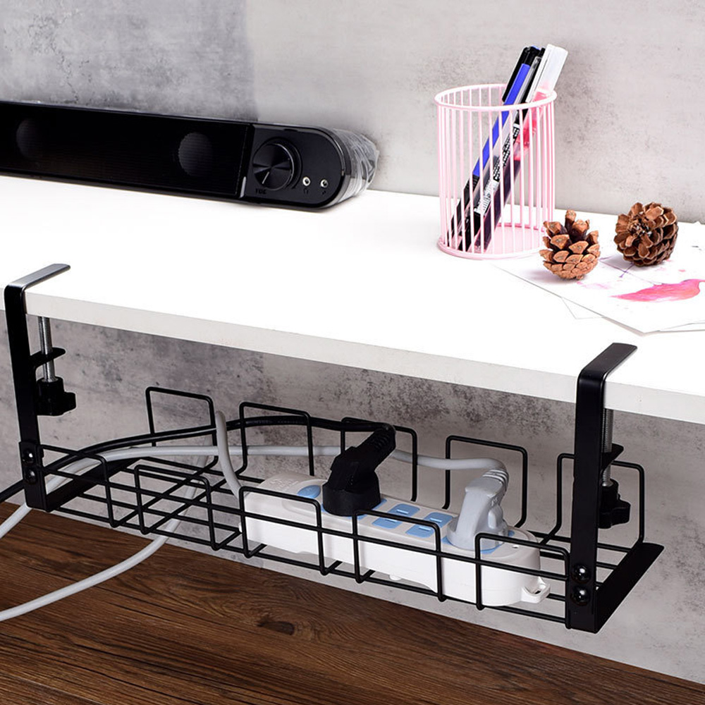 Cable Management Box Under Des - Desk Setup Shelves 리뷰 및 가격