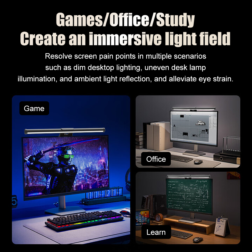 RGB Lightbar Monitor Light Bar - Desk Setup Bedroom 리뷰 및 가격