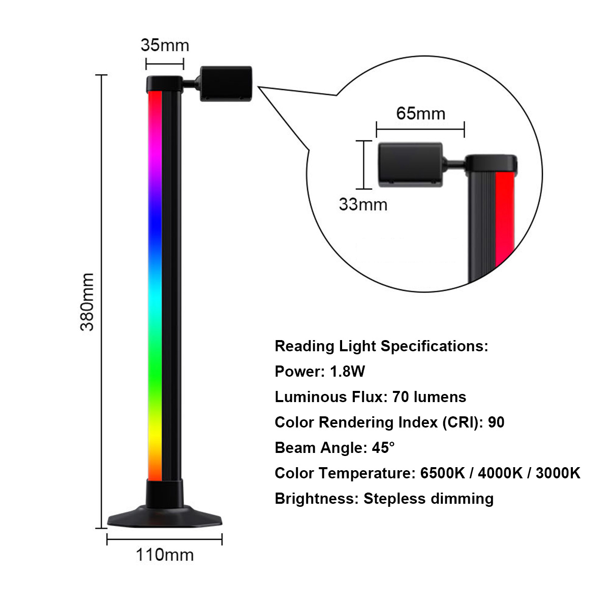 Smart Light Bar LED RGB Music  - Desk Setup Bedroom 리뷰 및 가격