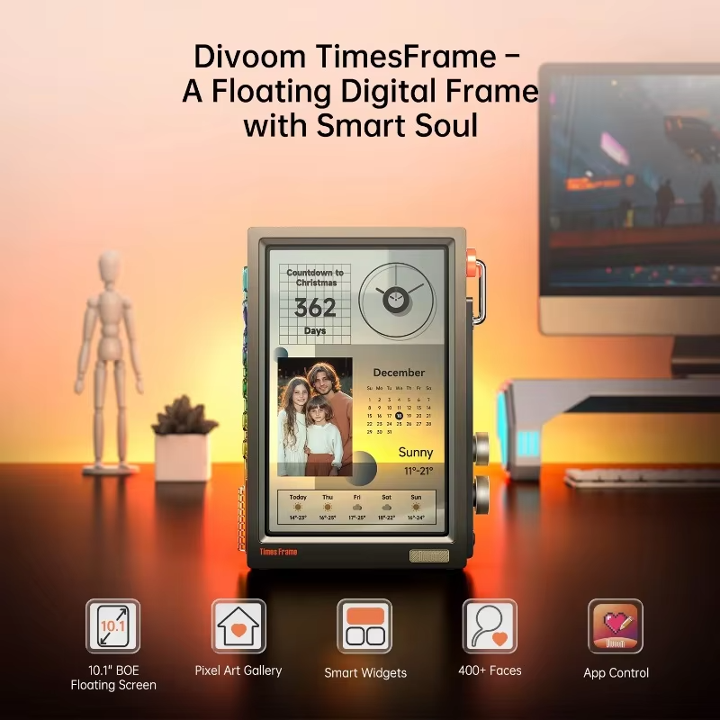 Digital Picture Frame Transpar - Desk Setup Tech 리뷰 및 가격