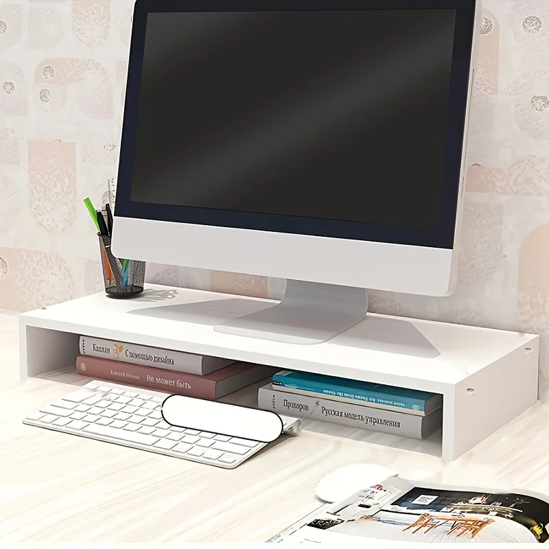 Stable Base Wood Desktop Compu - Desk Setup Riser 리뷰 및 가격