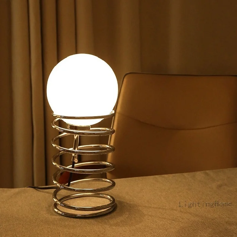 Ins Bauhaus Spring Table Lamp  - Desk Setup Vintage 리뷰 및 가격